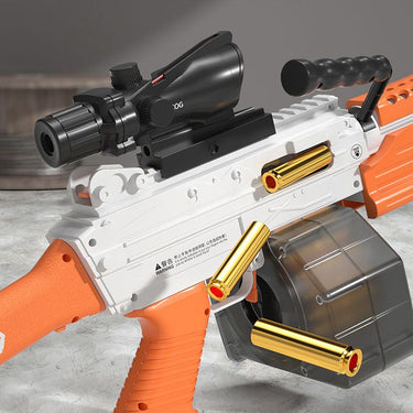 M249 Auto Shell Ejection Soft Bullet Toy Gun